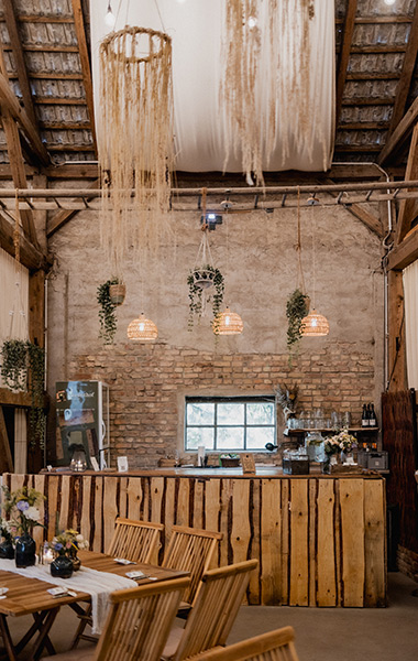 Bar in der Scheune